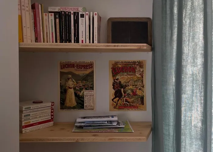 Un De Luchon, Avec Vue Sur Les Pyrenees アパート